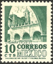 Mexico 1950 -1952 Definitives 10c.jpg