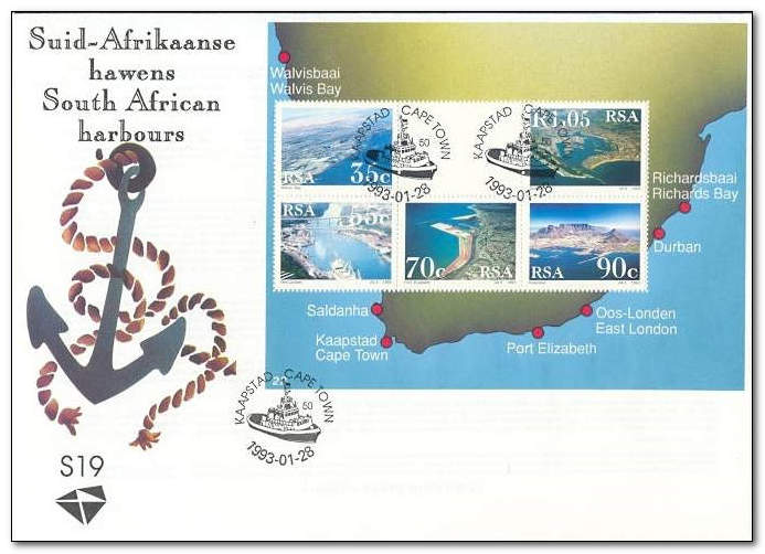 （原创）看邮票识南非3：港口 - 六一儿童 - 译海拾蚌