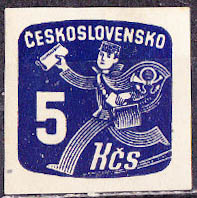 Czechoslovakia 1945-47 Newspaper Stamps 5Kr.jpg