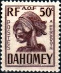 Dahomey 1941 Postage Due Stamps - Carved Mask f.jpg
