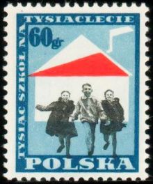 Poland 1959 The 1000th School for the 1000th Anniversary of Poland 60gr.jpg