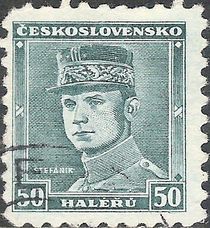 Czechoslovakia 1935 Milan Rastislav Stefanik 50h.jpg