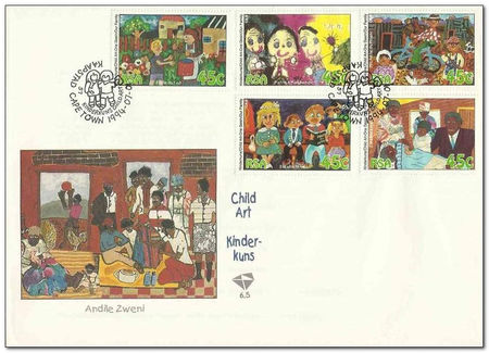 South Africa 1994 Our Family fdc.jpg