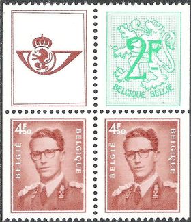 Belgium 1972 Definitives Stamp Booklet Cd.jpg