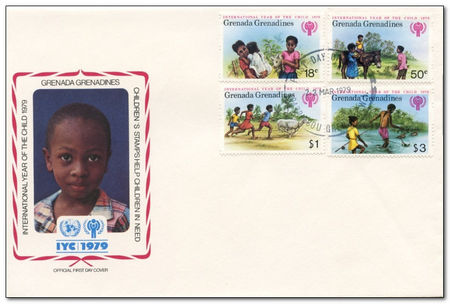 Grenadines of Grenada 1979 Year of the Child fdc.jpg