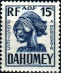 Dahomey 1941 Postage Due Stamps - Carved Mask c.jpg