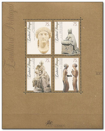 Portugal 1993 Sculptures (1st Issue) ms.jpg
