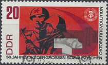 Germany-DDR 1967 October Revolution, 50th Anniversary 20pf.jpg