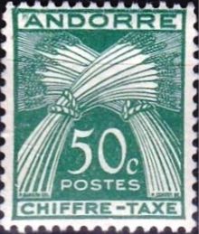 Andorra - French 1943 - Postage Due Stamps 50c.jpg