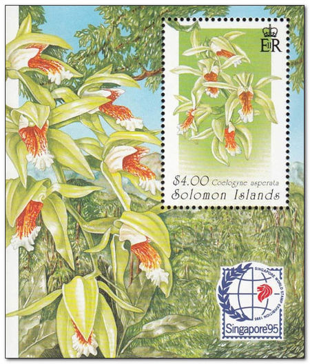 Solomon Islands 1995 Orchids fdc.jpg