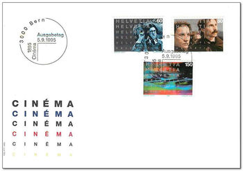 Switzerland 1995 Cinema Centenary 1fdc.jpg