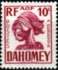 Dahomey 1941 Postage Due Stamps - Carved Mask b.jpg