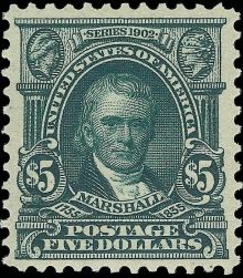 United States of America 1902 - 1903 Famous People - Inscribed Series 1902 5$.jpg