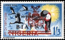Biafra 1968 Nigeria Stamps optd SOVEREIGN BIAFRA h.jpg