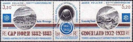 French Southern and Antarctic Territories (TAAF) 1983 Air - Anniversaries a.jpg