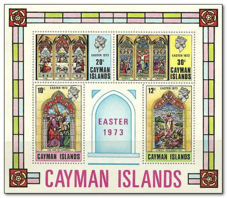 Cayman Islands 1973 Easter ms.jpg