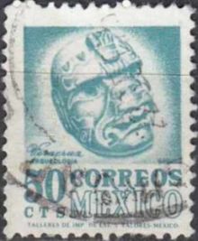 Mexico 1950 -1952 Definitives 50c.jpg