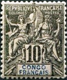 French Congo 1892 Definitives - Pax and Mercury - Inscribed "CONGO FRANCAIS" e.jpg