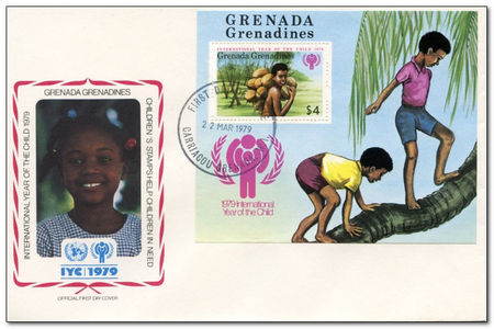 Grenadines of Grenada 1979 Year of the Child 1fdc.jpg