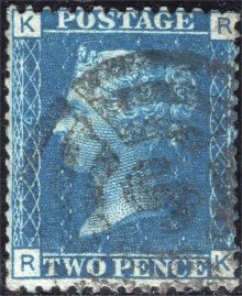 GB 1869 2d Blue Plate 14 Thin lines RK.jpg