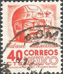 Mexico 1950 -1952 Definitives 40c.jpg