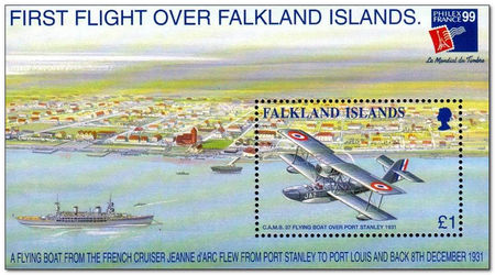Falkland Islands 1999 PhilexFrance 99 Stamp Exhibition fdc.jpg