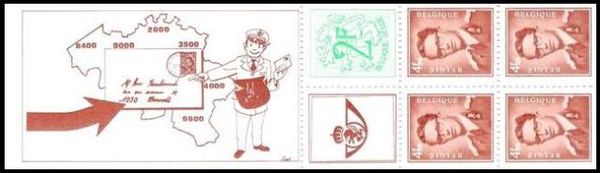 Belgium 1972 Definitives Stamp Booklet B9.jpg