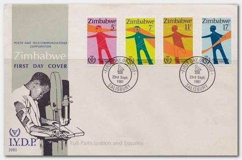 Zimbabwe 1981 Disabled Persons Year FDC.jpg