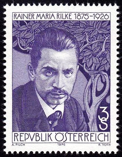 Austria 1976 The 50th Death Anniversary of Rainer Maria Rilke 3S.jpg