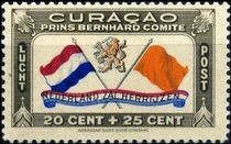 Curaçao 1941 Airmail - Prince Bernhard Fund 20c+25c.jpg