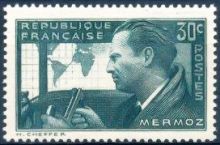 France 1937 The First Anniversary of the Death of Jean Mermoz 30c.jpg