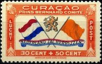 Curaçao 1941 Airmail - Prince Bernhard Fund 30c+50c.jpg