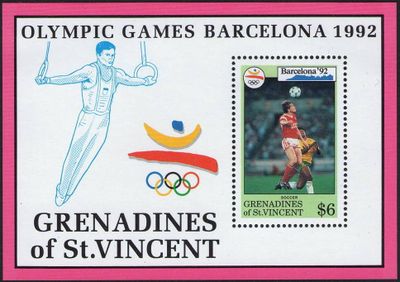 Grenadines of St Vincent 1992 Olympics MS.jpg