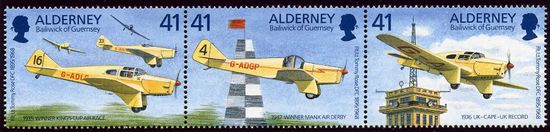 Alderney 1995 Aircraft - Birth Centenary of Tommy Rose 41p.jpg