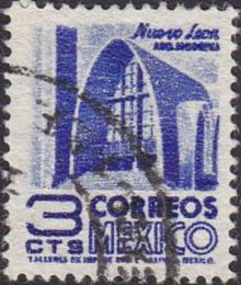 Mexico 1950 -1952 Definitives 3c.jpg