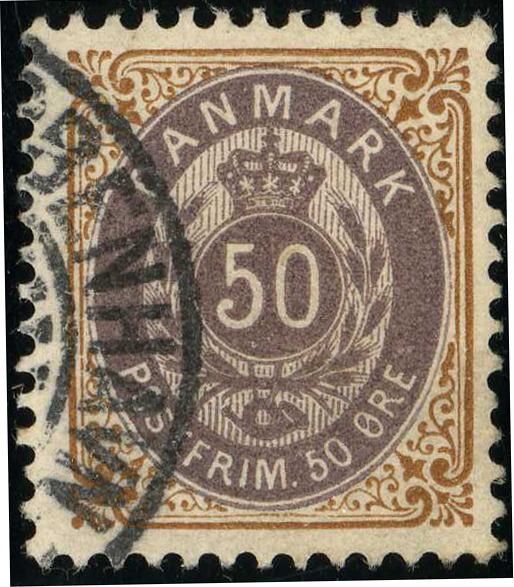 Denmark 1885 Bi-coloured 50.jpg