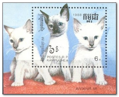 Kampuchea 1988 Stamp Exhibition "Juvalux '88" - Cats ms.jpg
