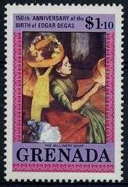Grenada 1984 Edgar Degas Birth Anniversary c.jpg