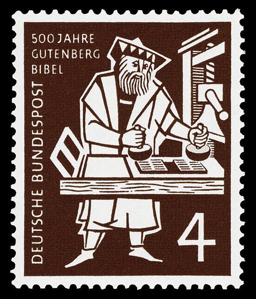 Germany-West 1954 The 500th Anniversary of the Gutenberg Bible 4.jpg
