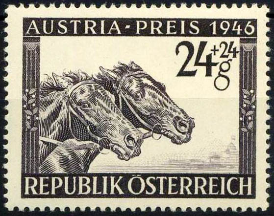 Austria 1946 Horse Racing - The Vienna Derby 24+24g.jpg