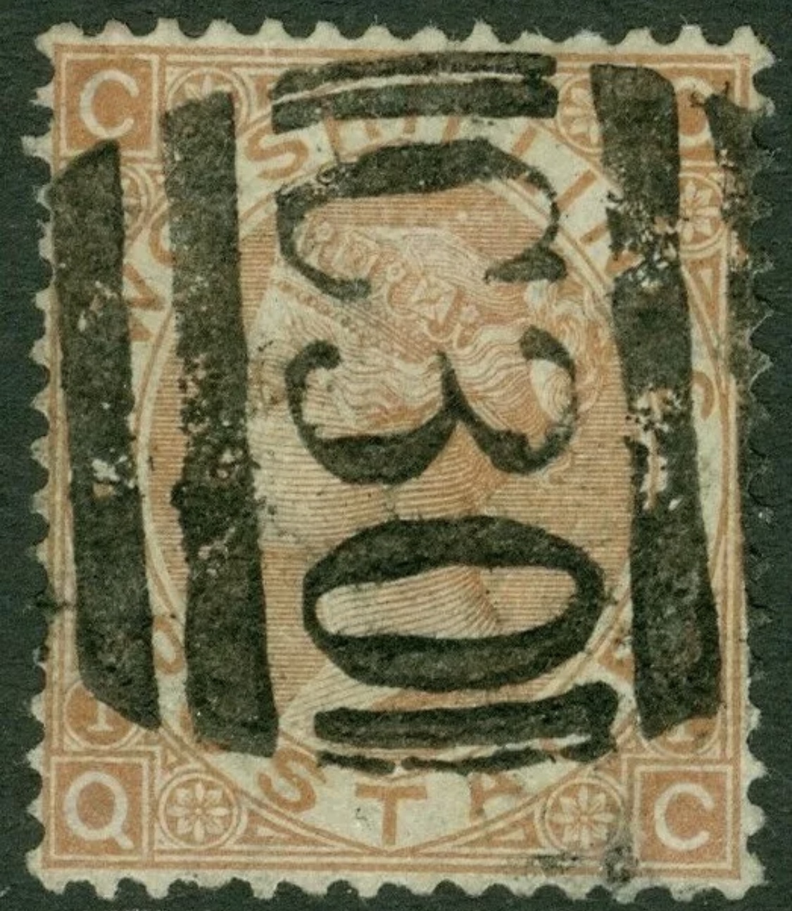 GB 1880 Two Shilling Brown Plate 1 by Lettering QC.jpg
