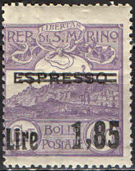 San Marino 1926 Surcharged Special Delivery a.jpg