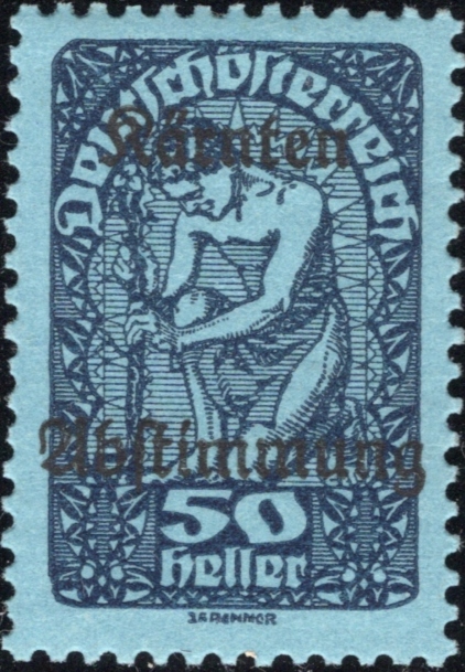 Austria 1920 Referendum in Carinthia f-Mi-328.jpg