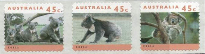 Australia 1994 Kangaroos and Koalas 45cdd.jpg