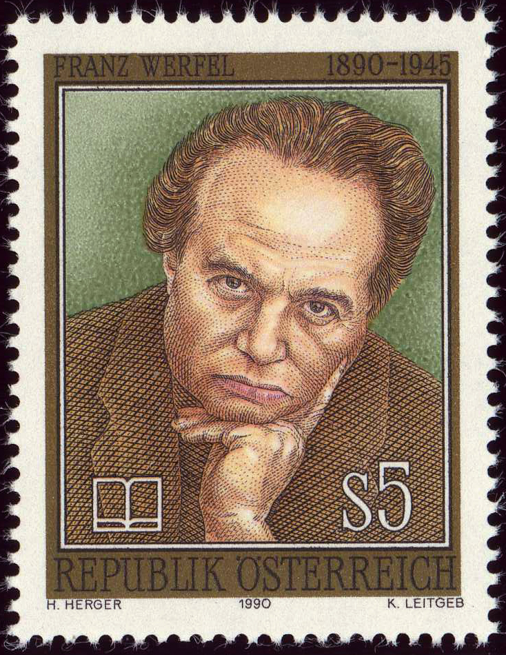 Austria 1990 Werfel Birth Centenary a.jpg