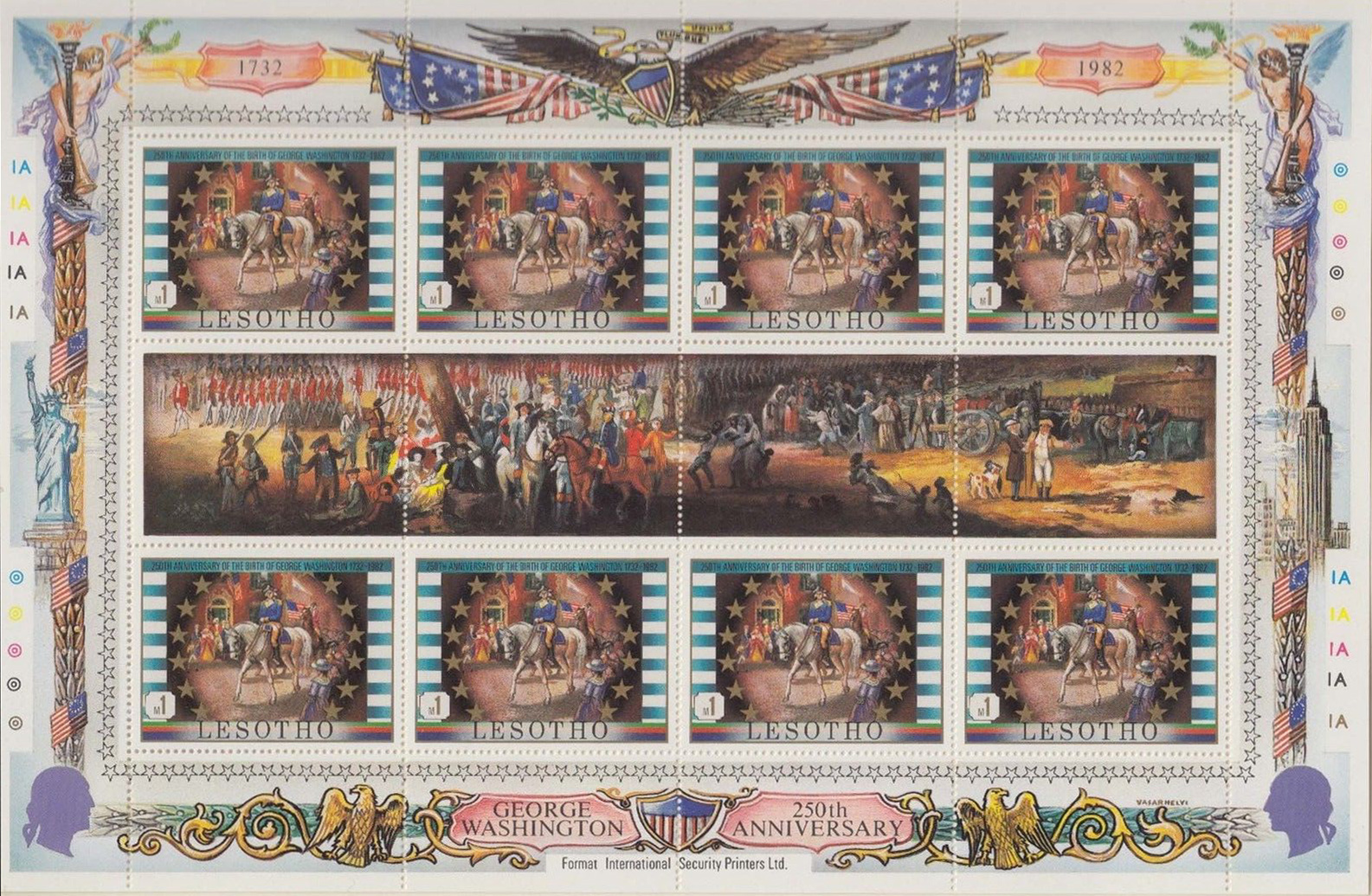 Lesotho 1982 George Washington - 250th Birth Anniversary e1.jpg