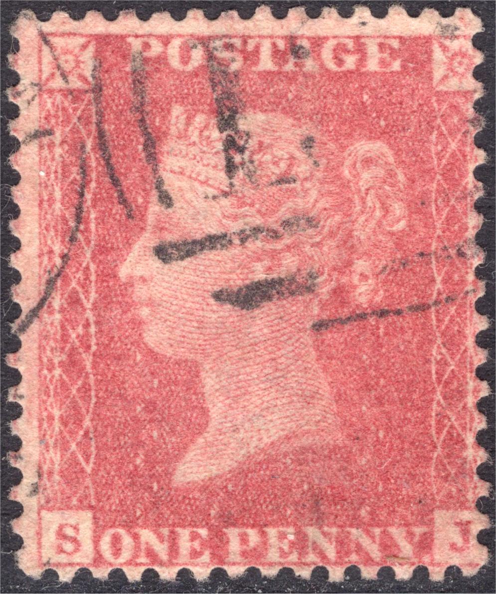 GB 1d Red Die II Plate 57 SJ C10 a.jpg