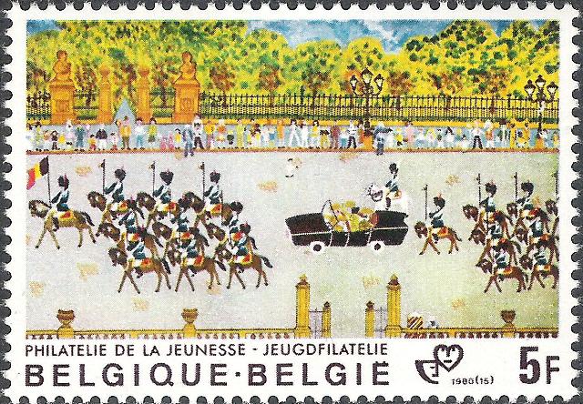 Belgium 1980 Philately for the Young 5F.jpg