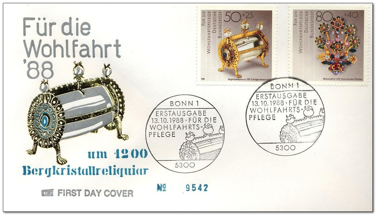 Germany-West 1988 Humanitarian Relief fdc.jpg