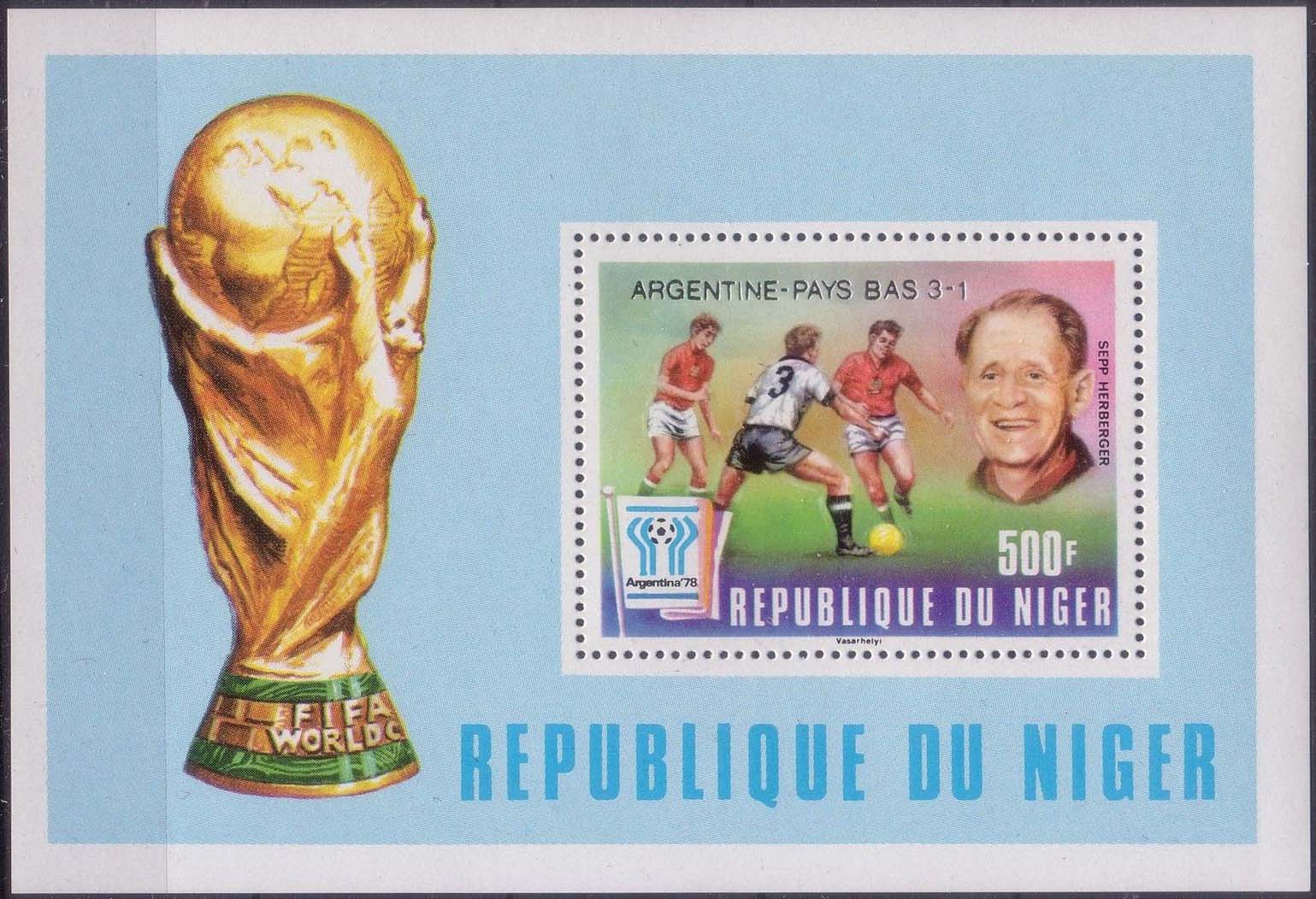 Niger 1978 World Cup Soccer championship, Argentina ms2.jpg
